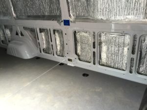 van insulated with Aluthermo (1)